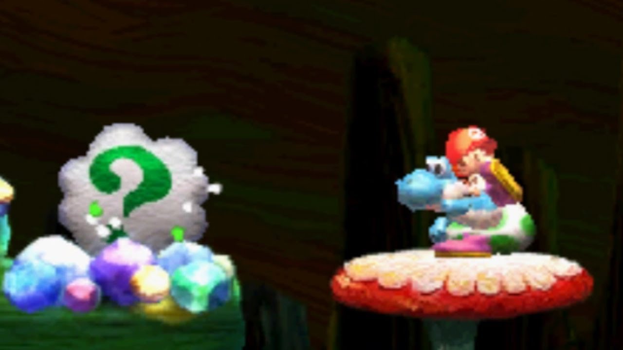 Yoshi's New Island - World 1-3 (100 Points - All Stars, Red Coins & Flowers)