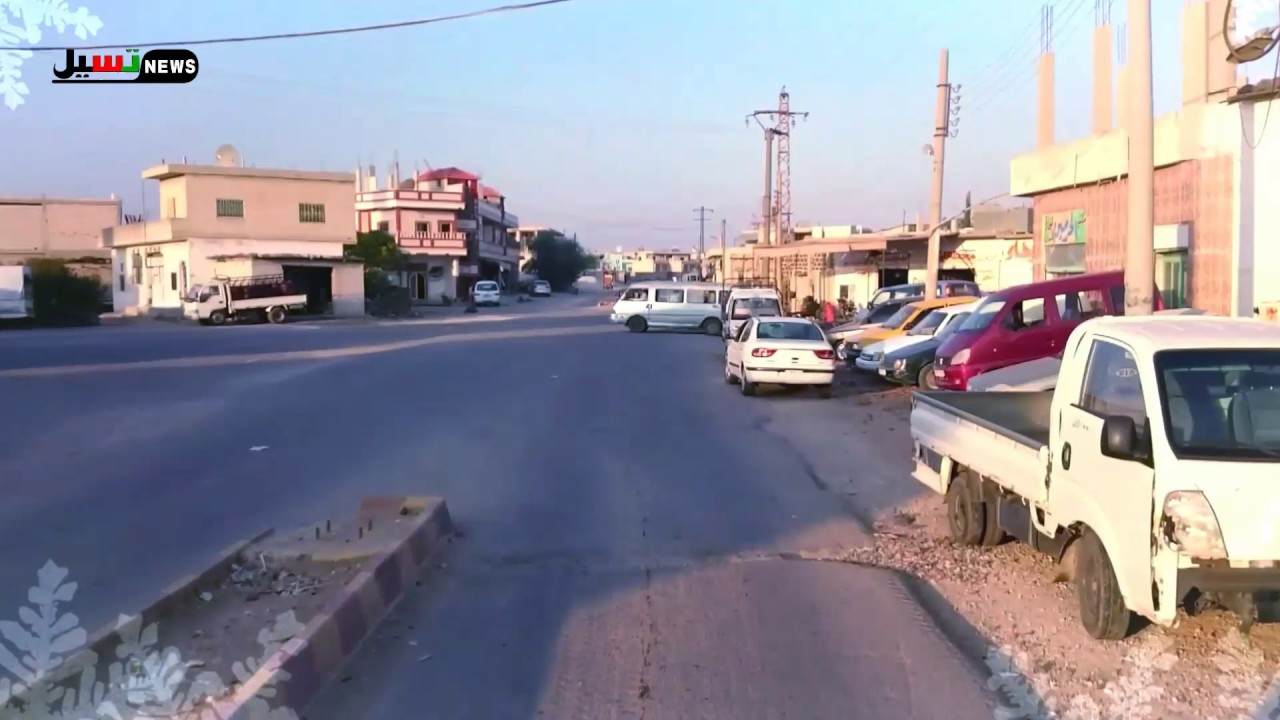 جولة في شوارع بلدة تسيل بريف درعا الغربي