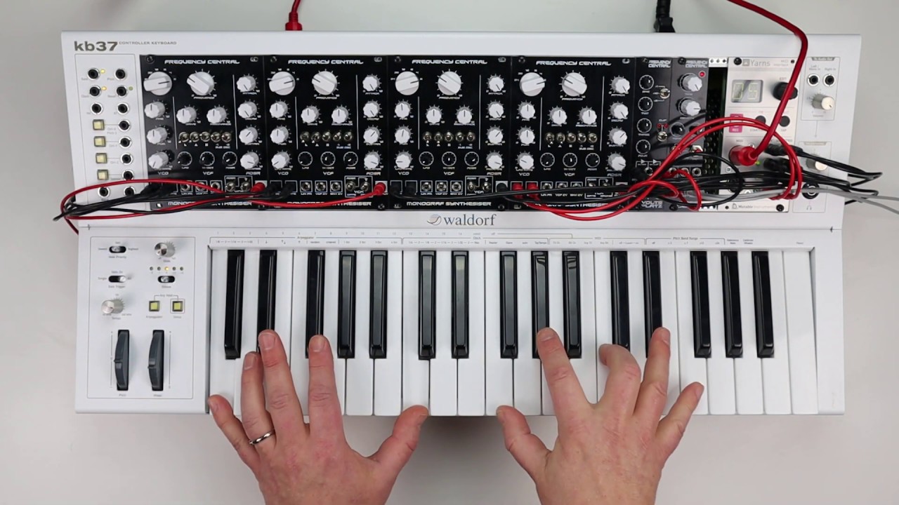 Frequency Central 4 x Monograf = Massive Modular Polysynth (Part 1)