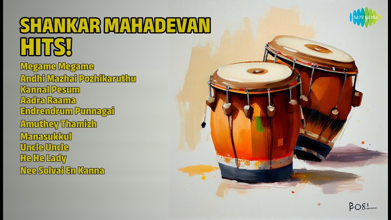 சங்கர் மகாதேவன் ஹிட்ஸ் | Shankar Mahadevan Songs | Megame Megame | Andhi Mazhai Pozhikaruthu