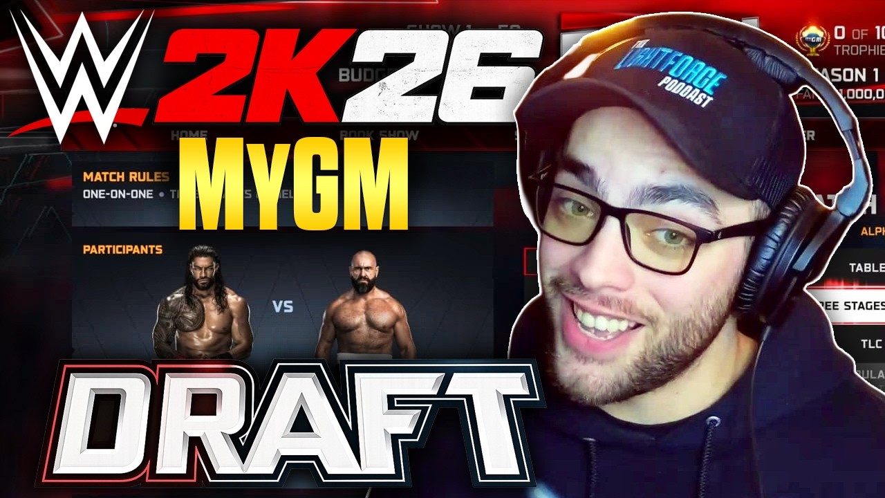 🔴 WWE 2K26 MYGM DRAFT