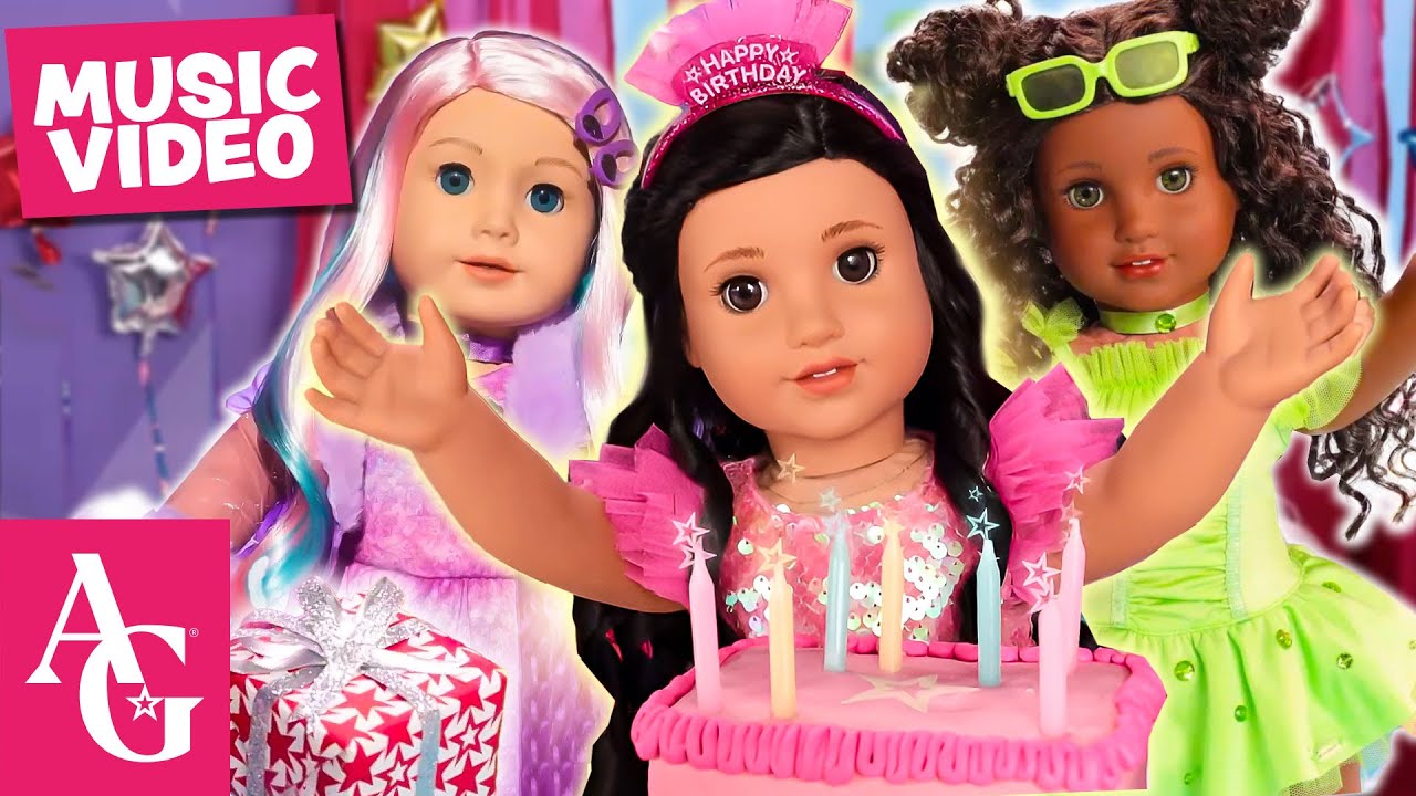 BIRTHDAY PARTY PARTY! ✨ 🥳 🎂 Official Music Video | American Girl