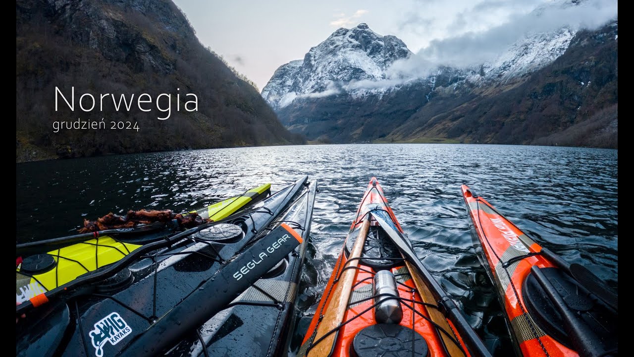 Kajakami po fiordach Norwegii / Kayaking through the fjords of Norway (12.2024)