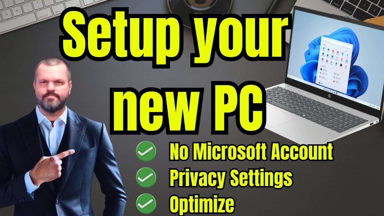 Новый компьютер? Настройте его правильно (без учетной записи Microsoft!)