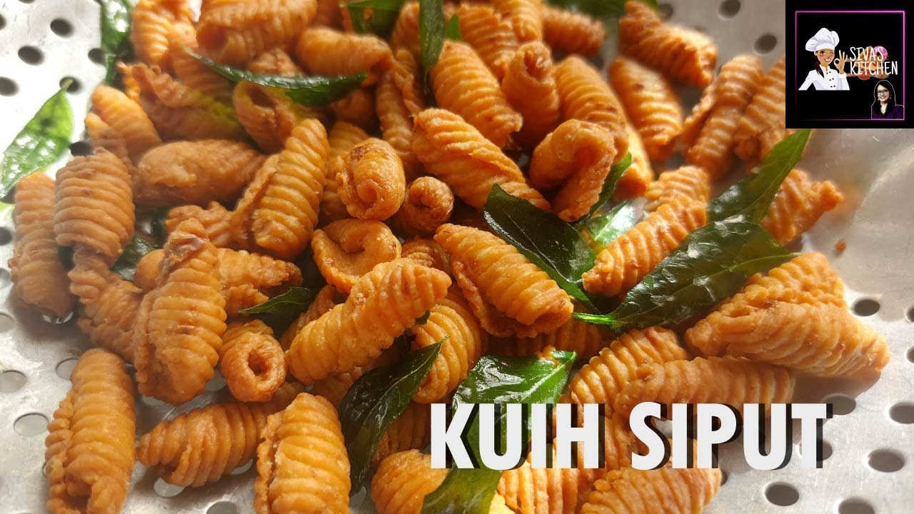 Kuih Siput VEGETARIAN Kaara Sippi  Deepavali Vanthaachi