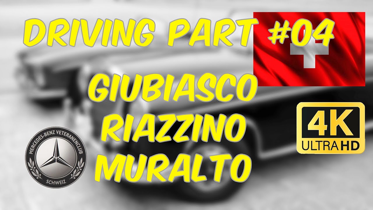 Driving Part #04 Giubiasco – Riazzino – Muralto in 4K UHD youtube.com/@besterstern666