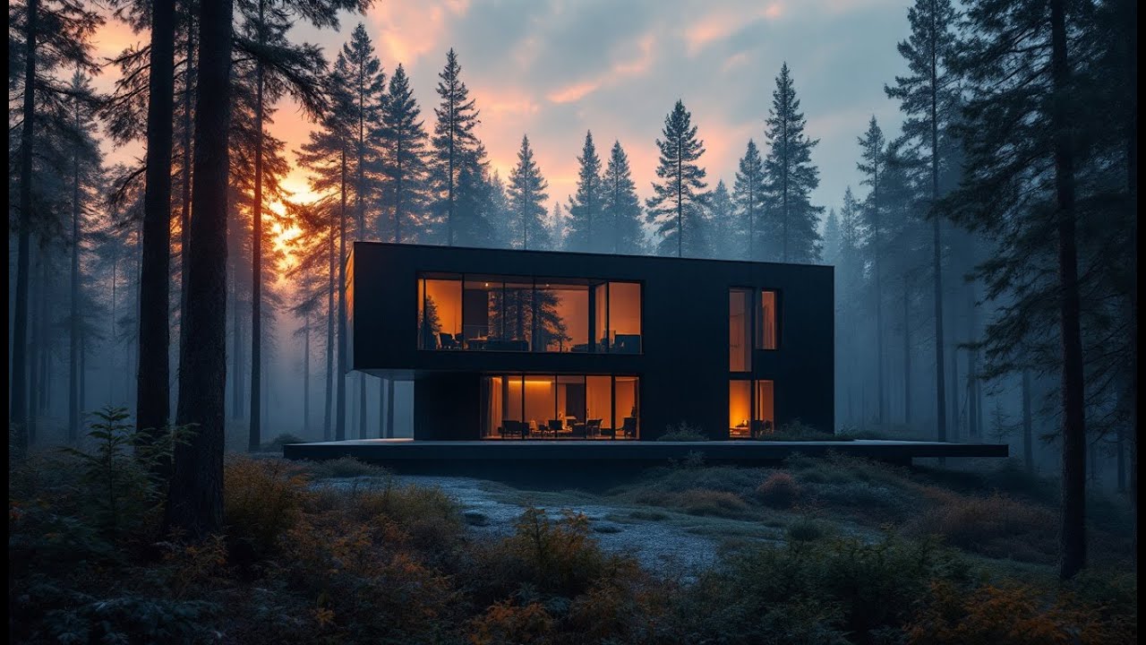 Flux & Form: AI Architectural Visions by Black Forest Labs