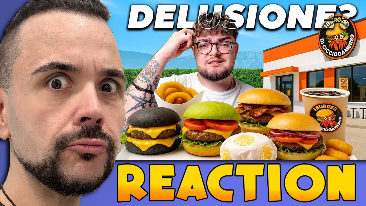 REAGISCO A il nuovo FAST FOOD di CiccioGamer89 è una DELUSIONE?