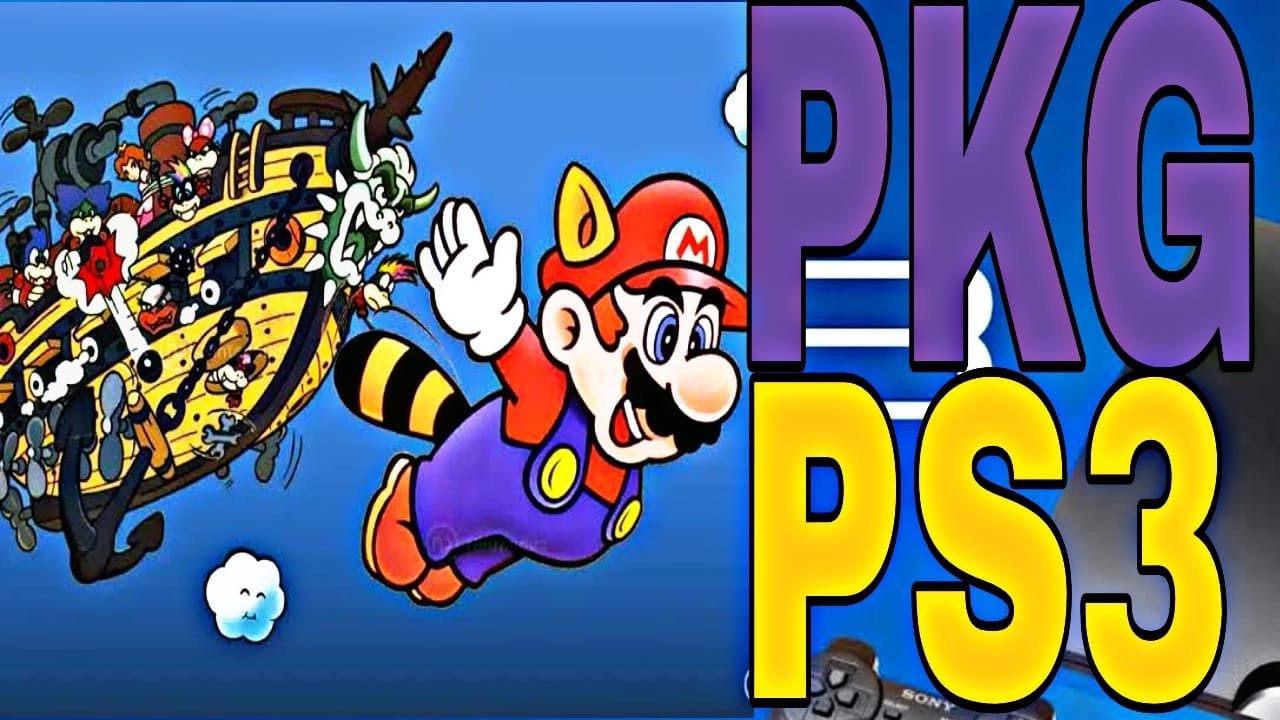 💯super mario 3 PKG, HEN/CFW💥