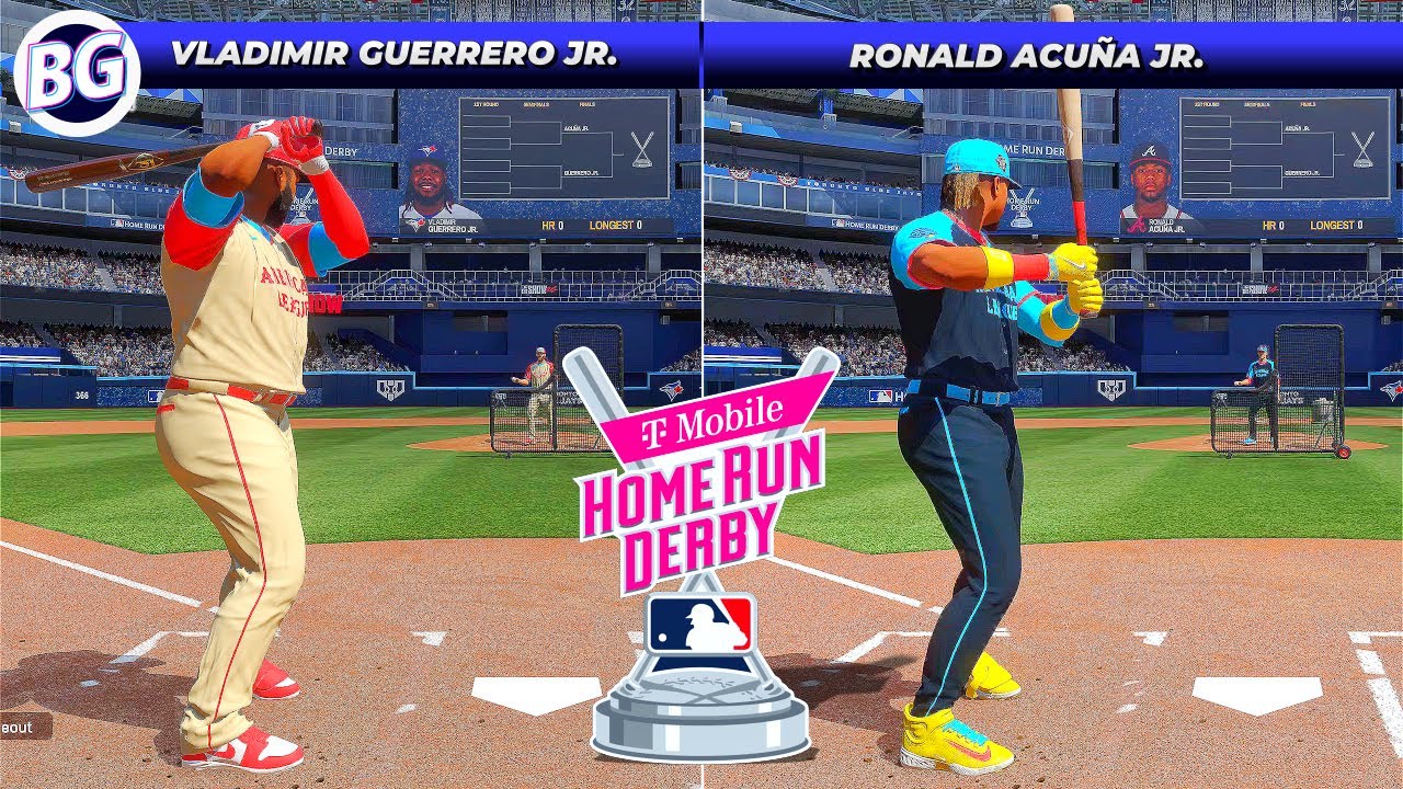 MLB The Show 24 Home Run Derby: ¡Vladimir Guerrero Jr. vs Ronald Acuña Jr.!