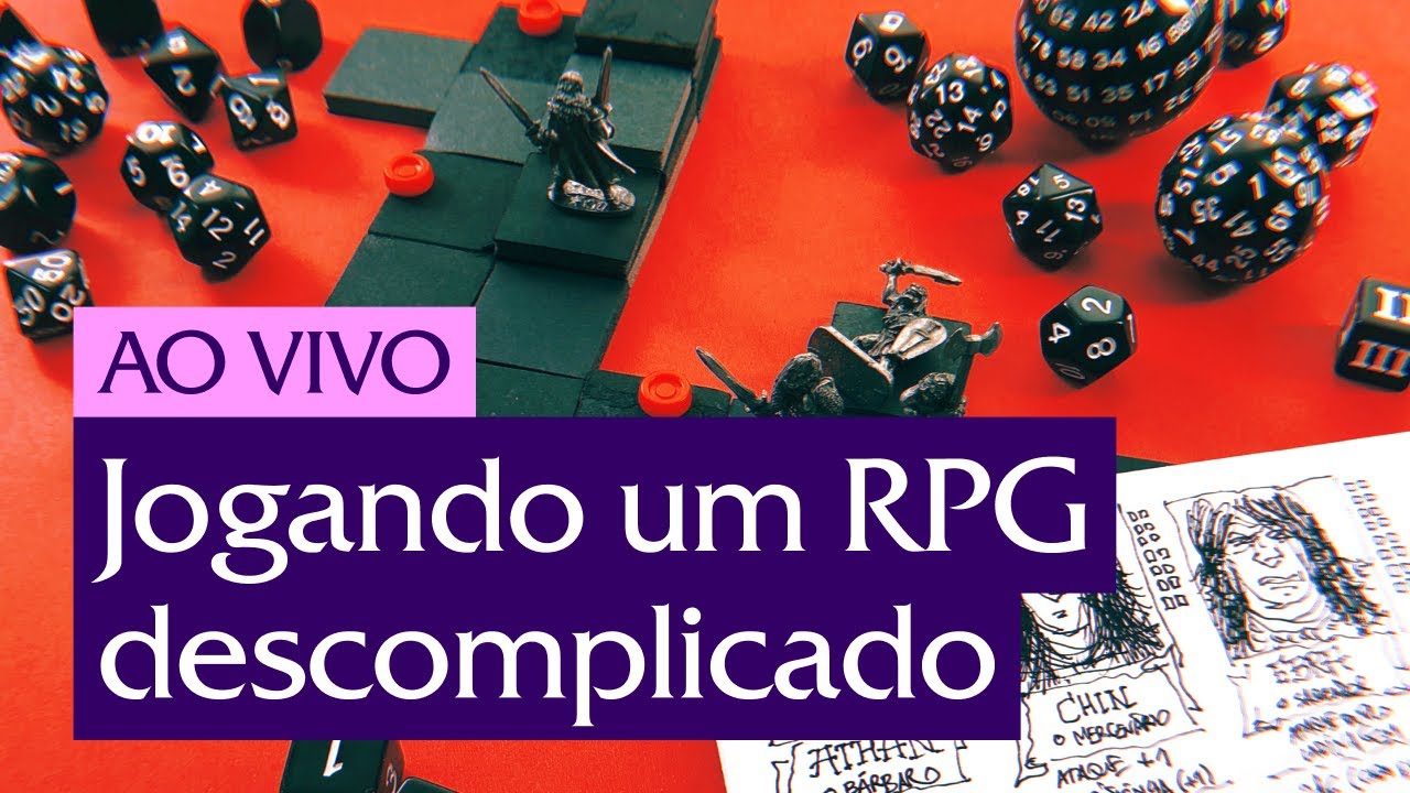 Como jogar RPG de mesa simples 🔥