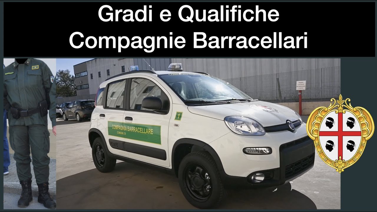 Gradi e Qualifiche Compagnie Barracellari (Regione Sardegna)