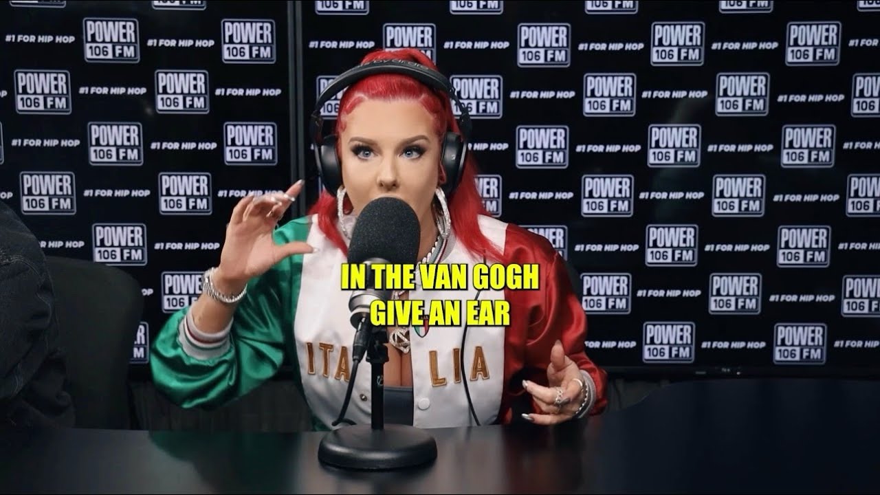 JUSTINA VALENTINE | JUSTIN CREDIBLE FREESTYLE ON POWER 106 (WITH LYRICS!)