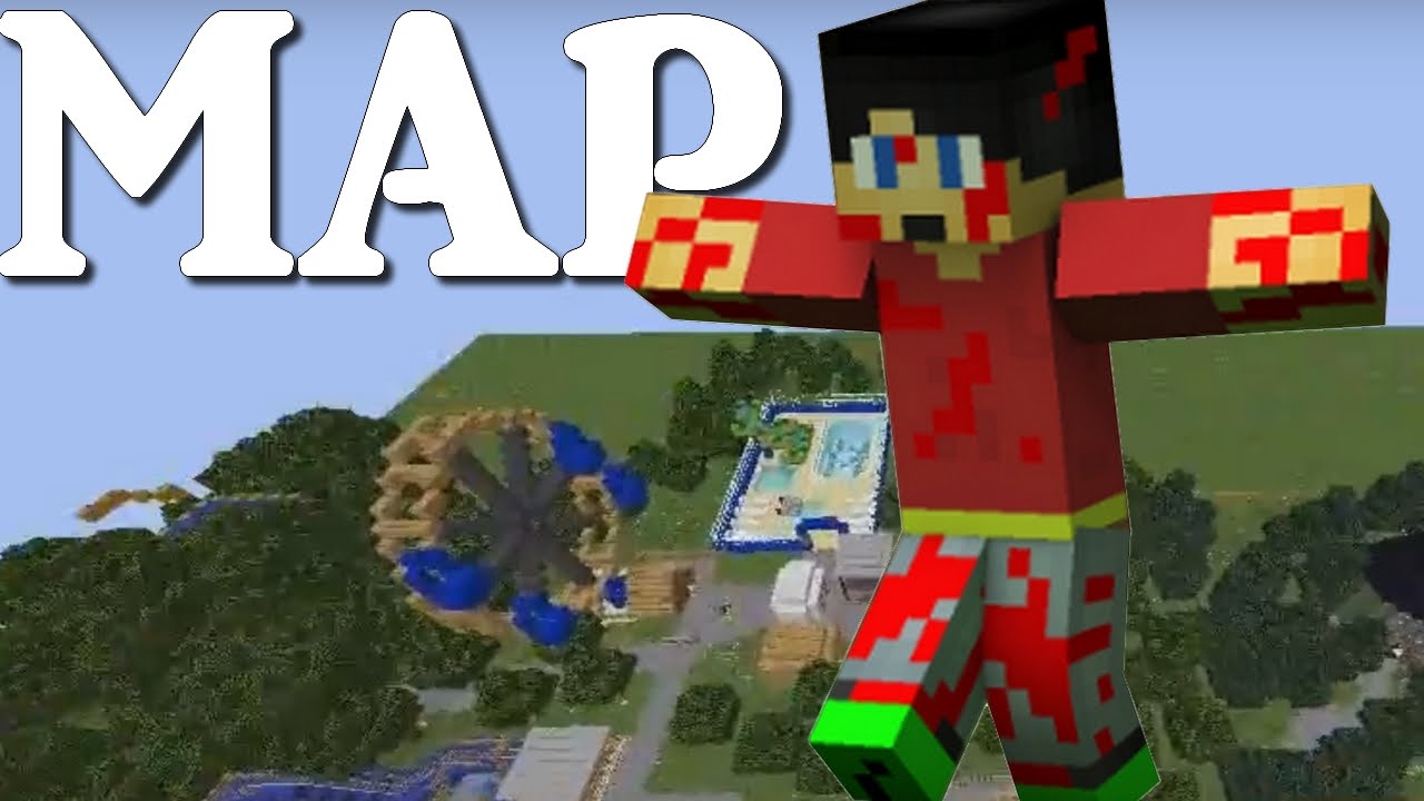 [MAP MINECRAFT] Découverte : MelioParc, le parc qu'on M !