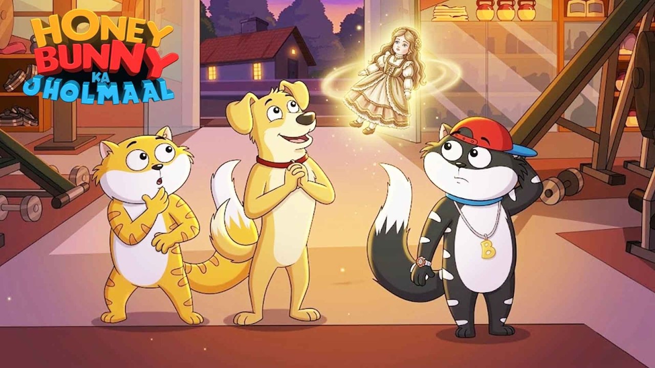 Honey Bunny ने देखा हवा में तैरती गुड़िया | Honey Bunny Gags In Hindi | Funny Cartoon