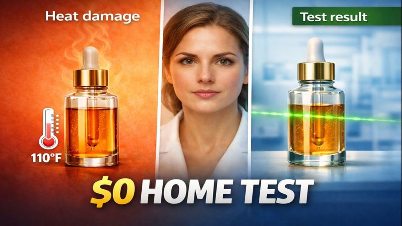 Did Heat Kill Your Exosome Serum? The $0 Home Test Every Buyer Needs