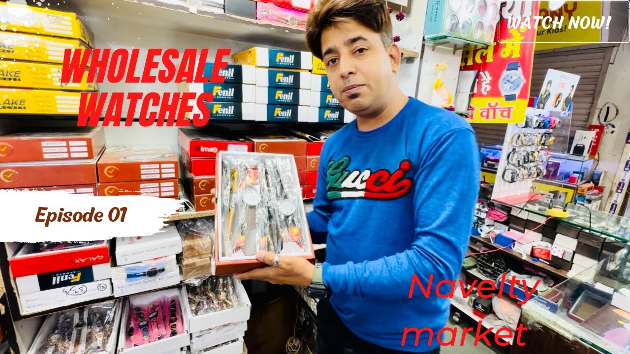 Wholesale watches in Indore: Best Market to Shop | Navelty Market | Jail Road Indore #wholesalewatch