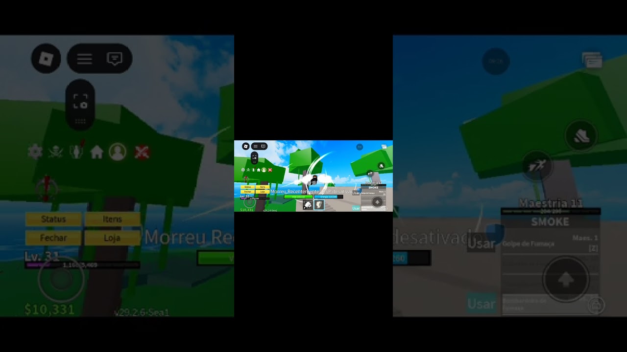 Jogando jogos do Roblox (parte 3)(jogo: blox fruits🫐)