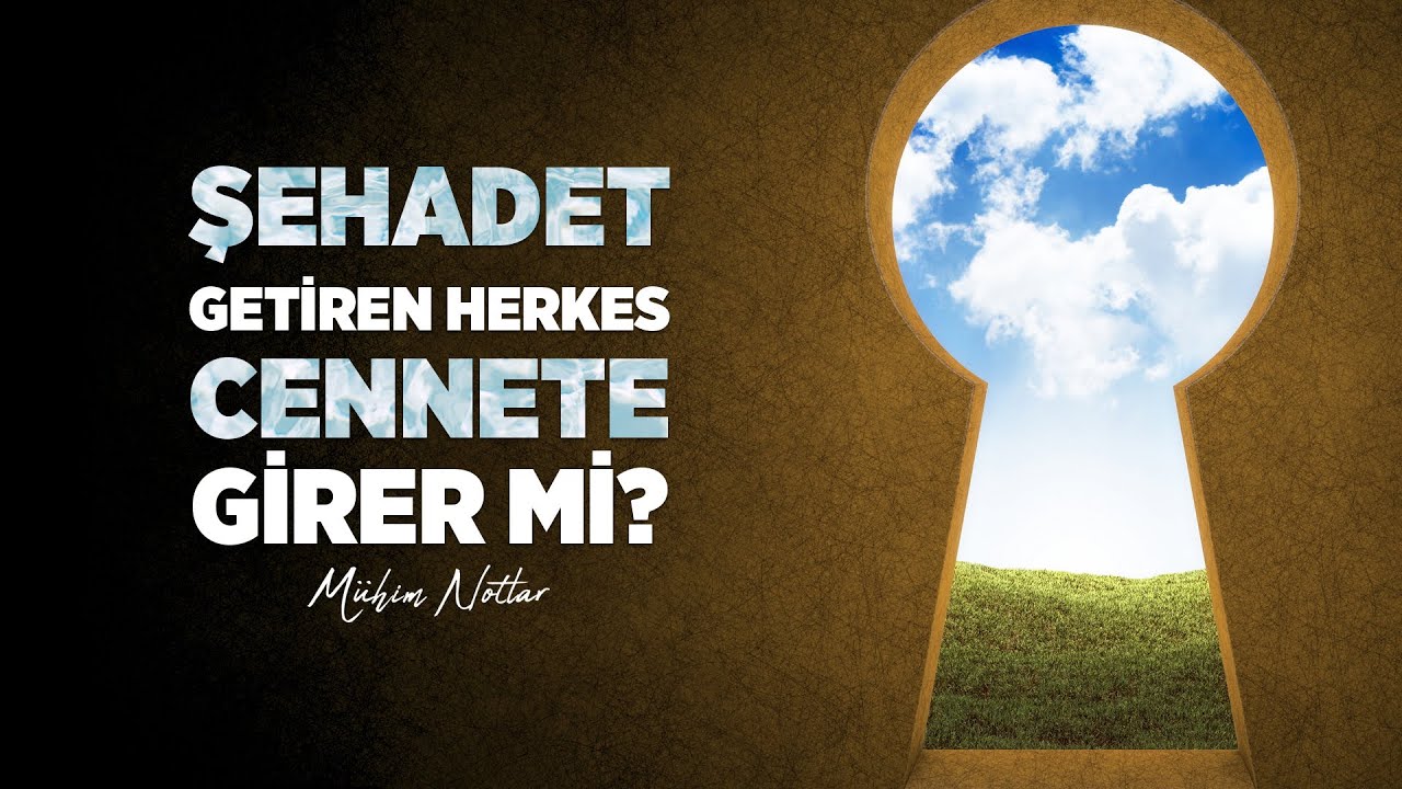Şehadet getiren herkes cennete girer mi? | Halis Bayancuk Hoca (Ebu Hanzala)
