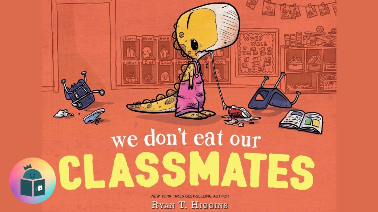 🦖We Don't Eat Our Classmates: A Penelope Rex Book - Read Aloud 