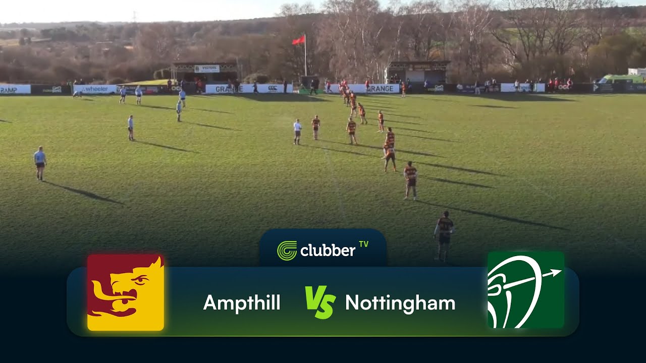 Ampthill finish strong to beat out Nottingham | Ampthill VS Nottingham | Champ Rugby Highlights
