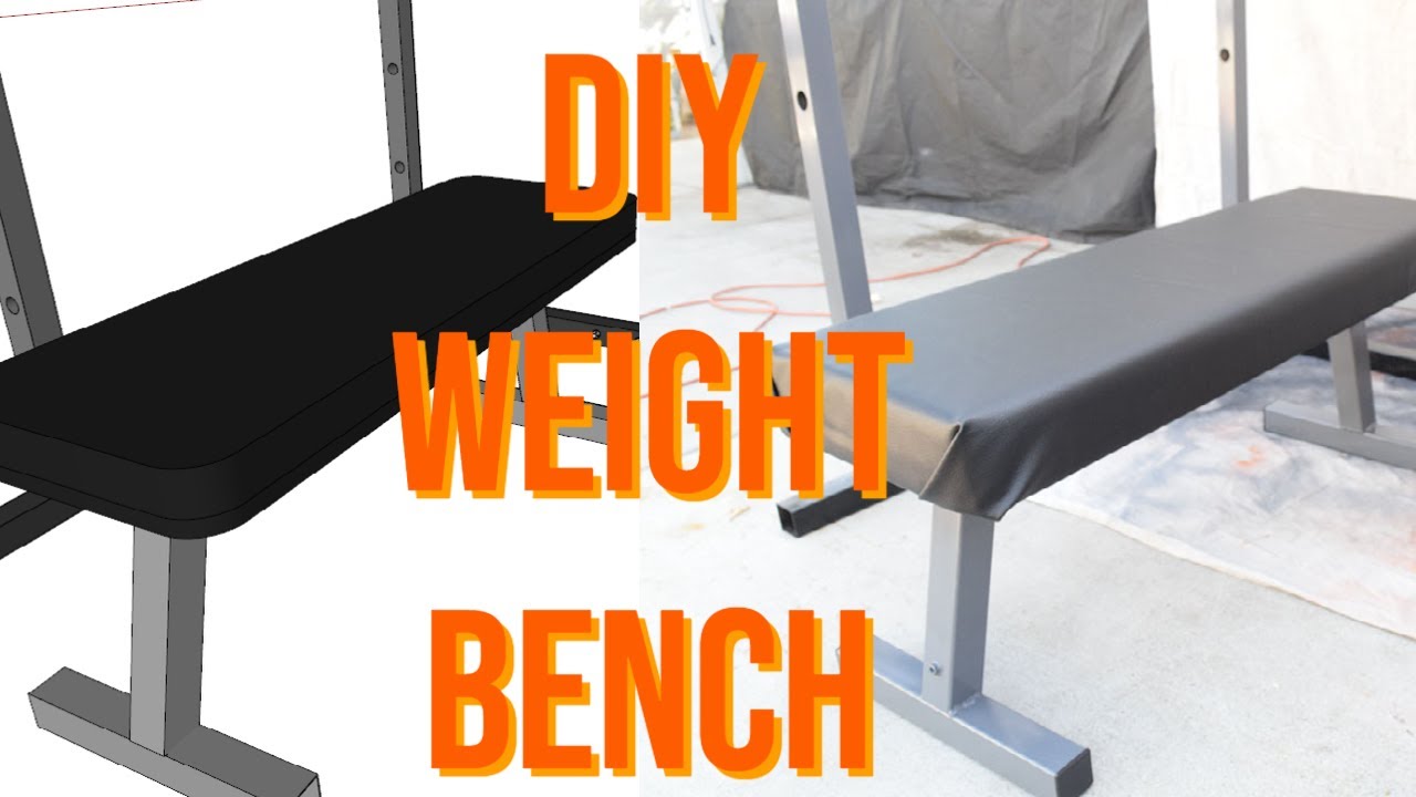 How to make a GYM Weight Bench - DIY