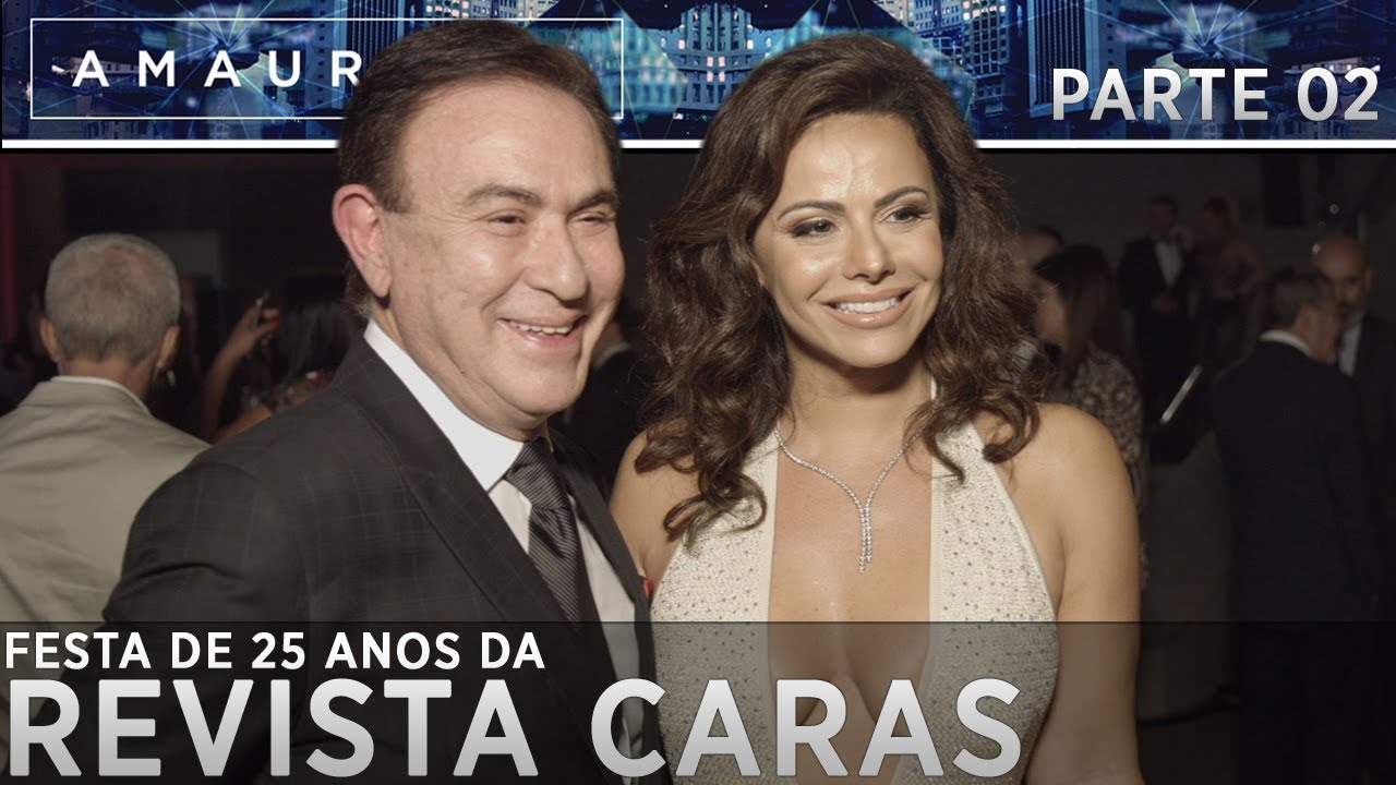 Um pouco mais da bela festa da revista Caras