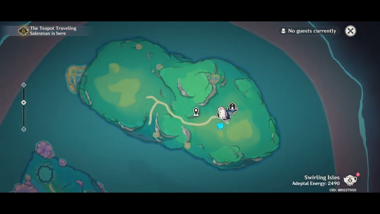 Unlocking Swirling Scene In A Bottle Realm Layout | Genshin Impact