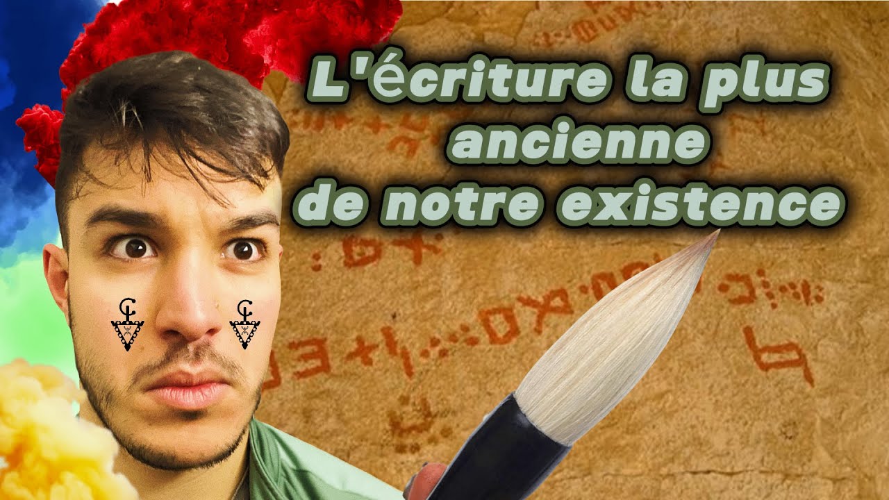 J'apprends l'une des plus ancienne &eacute;criture de ce monde 🖌️​