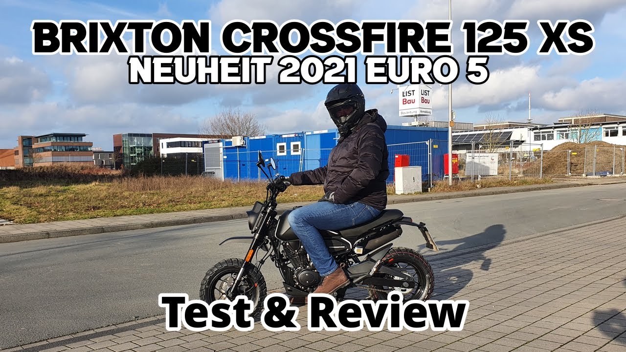 Brixton Crossfire 125 XS | Neuheit 2021 | A1 | Euro 5 | Test & Review | Bikeporn [DE HD]