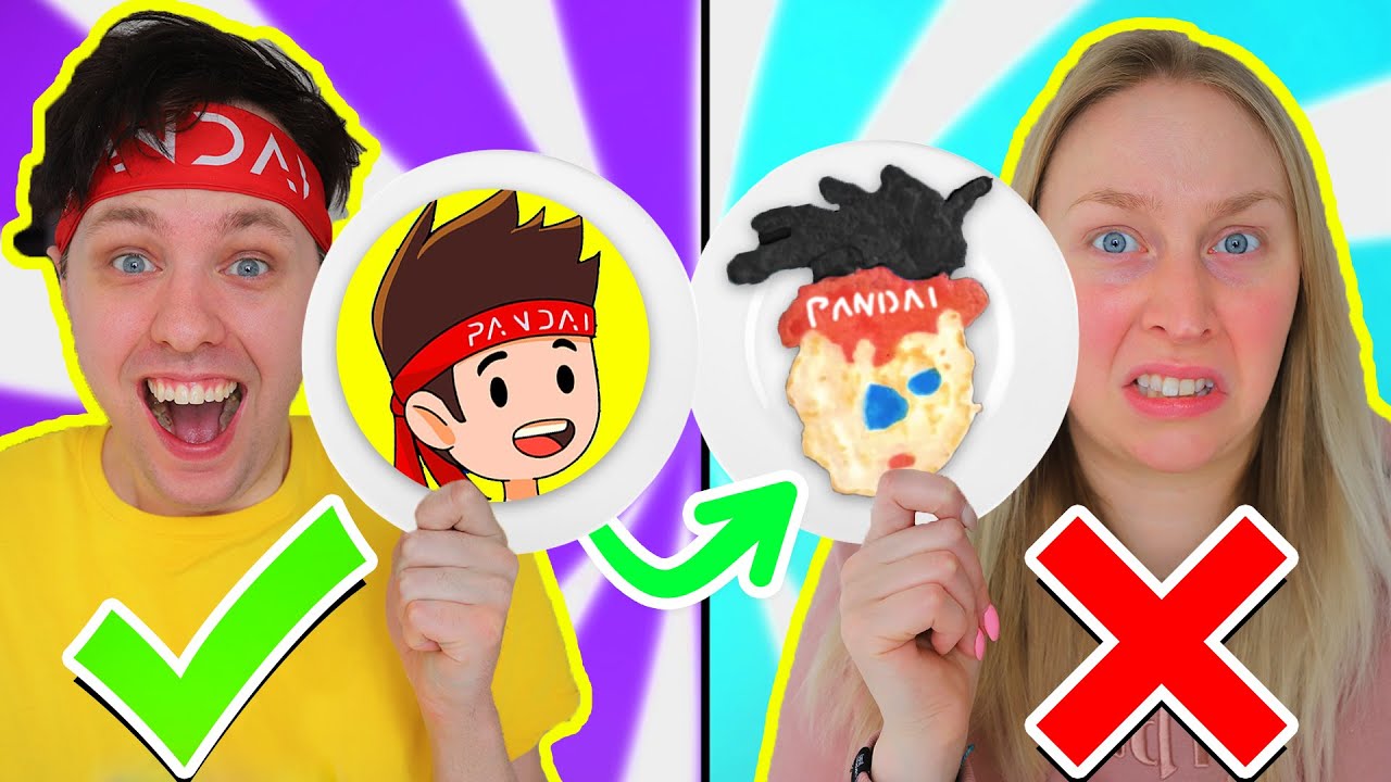 Kan Vi Gå NOOB vs PRO vs HACKER - IRL PANNKAKS ART