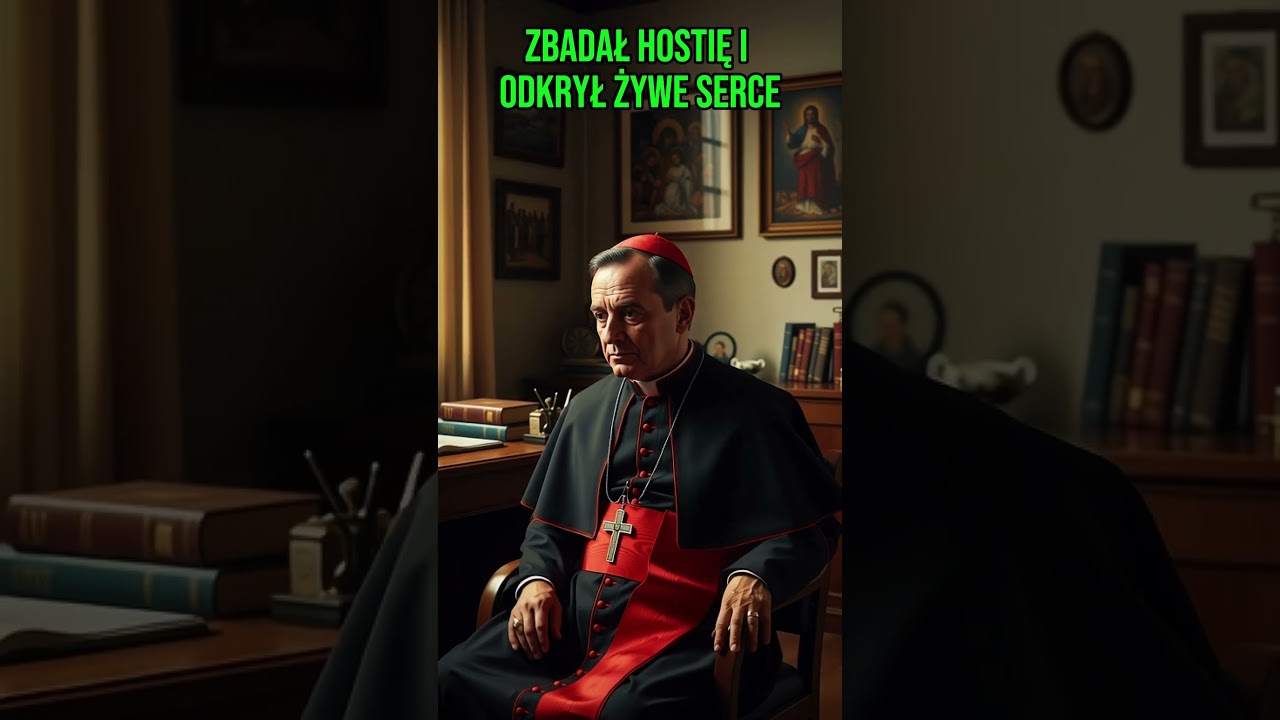 Zbadał hostię i odkrył żywe serce #shorts