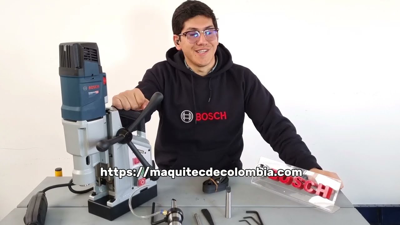 Taladro base magnetica Bosch GBM 50-2 Professional - Maquitec