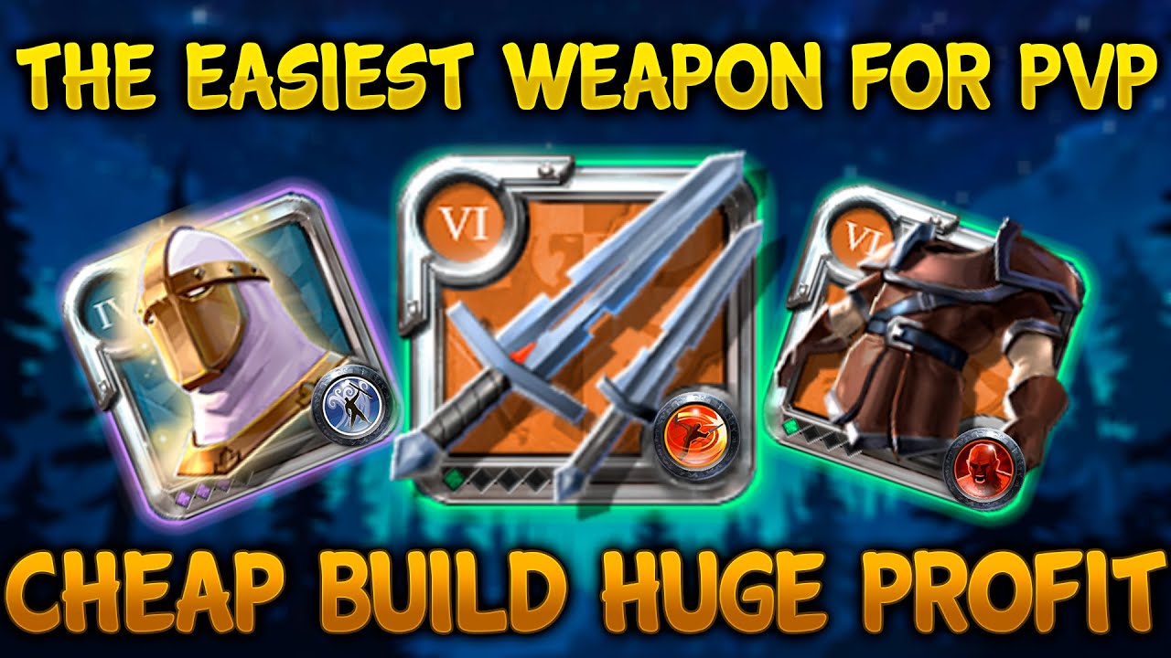 DUAL SWORDS | EASY WEAPON  | CHEAP BUILD  | BIG PROFIT |  MISTS#15 | Albion Online