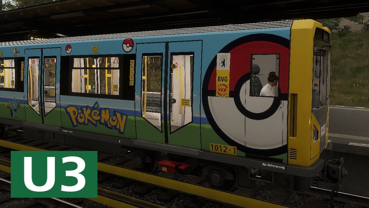 Subway Sim 2 U3 019 Pokemon Zug
