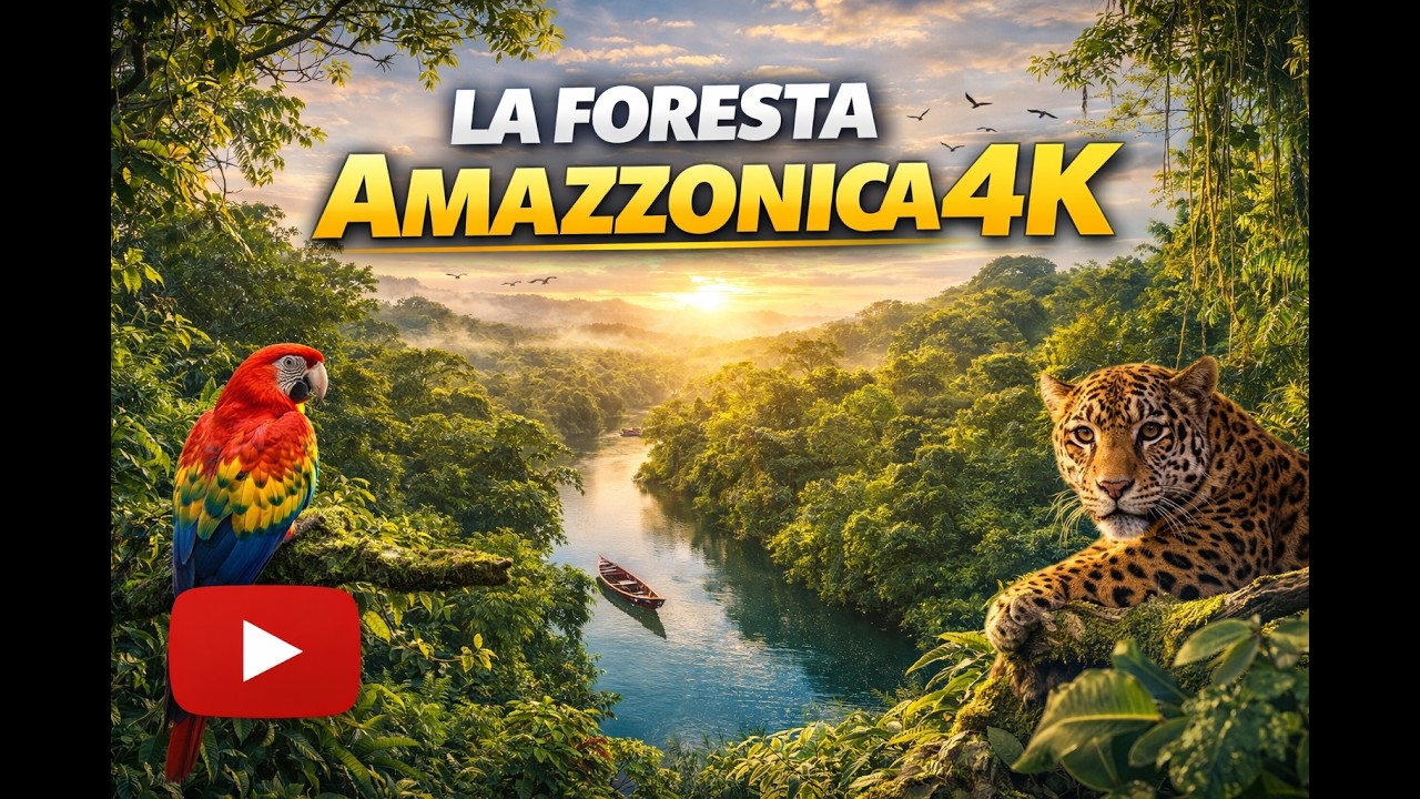LA FORESTA AMAZZONICA 4k @CANALEFANTASY