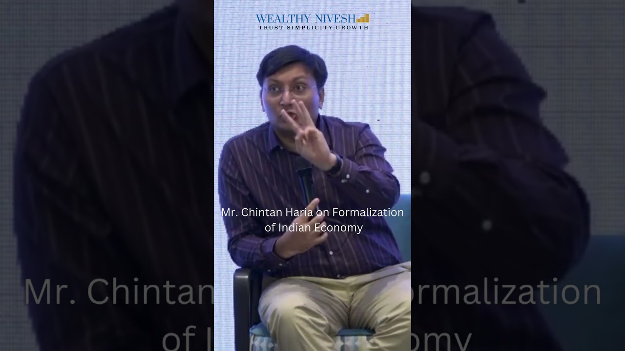 Formalization of Economy #fundmanager #economy #economyofindia #formalization  #investment  #india