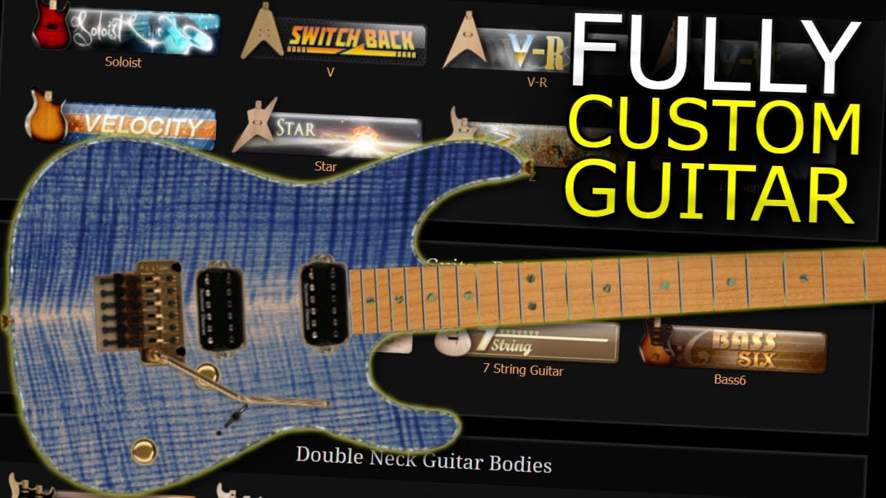 My DREAM Warmoth Build - CUSTOM Guitar!!