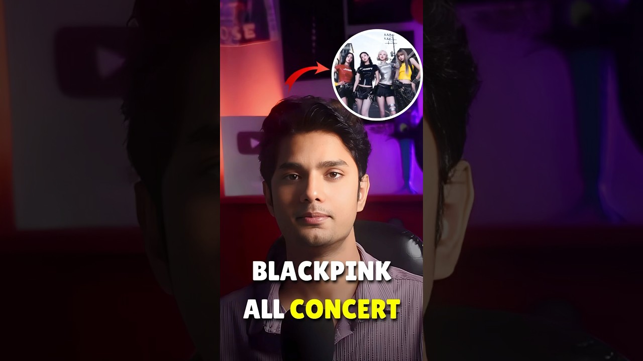 Blackpink all concert 2025 🩷✨| Blackpink in India 🇮🇳 | Blackpink | #blackpink #kpop #bts #shorts