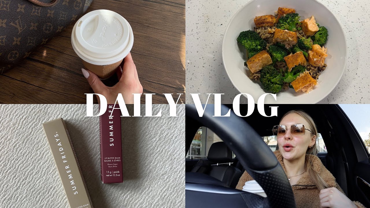 DAILY VLOG: sephora haul, grocery shopping, cooking dinner, etc