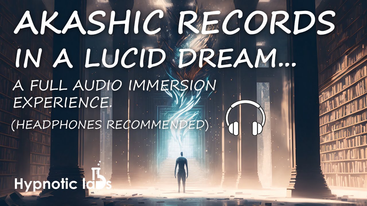 Sleep Hypnosis For Connecting To The Akashic Records In A Lucid Dream (The Past and Future Database)