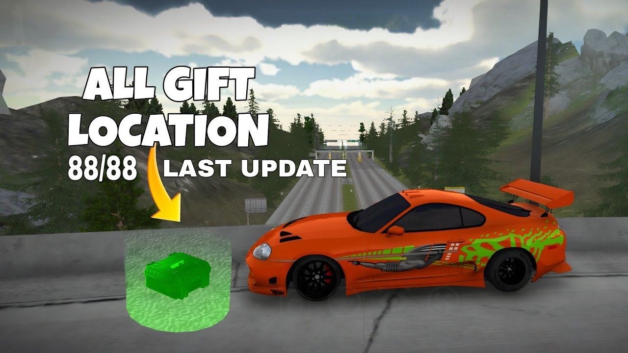 ALL 88 GIFT LOCATION✅ Last update4.8.21#carparkingmultiplayer#giftbox#cpmguide#allgiftlocation#cpmyt