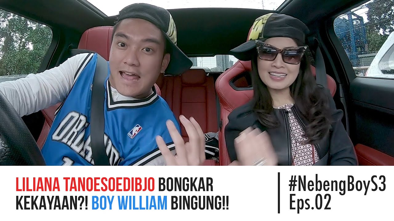 Liliana Tanoesoedibjo BONGKAR kekayaan?! Boy William bingung! - #NebengBoy S3 Eps. 02