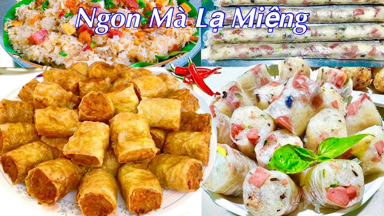 Ngon Ghiền Với 3 Kiểu Ăn Từ Xôi Nếp No Bụng Không Bị Ngán- Crispy fried sticky rice
