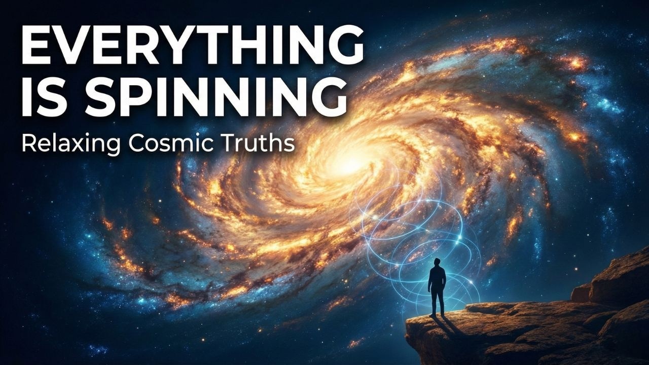 Why Is Everything in the Universe Spinning? (Relaxing Space Facts)