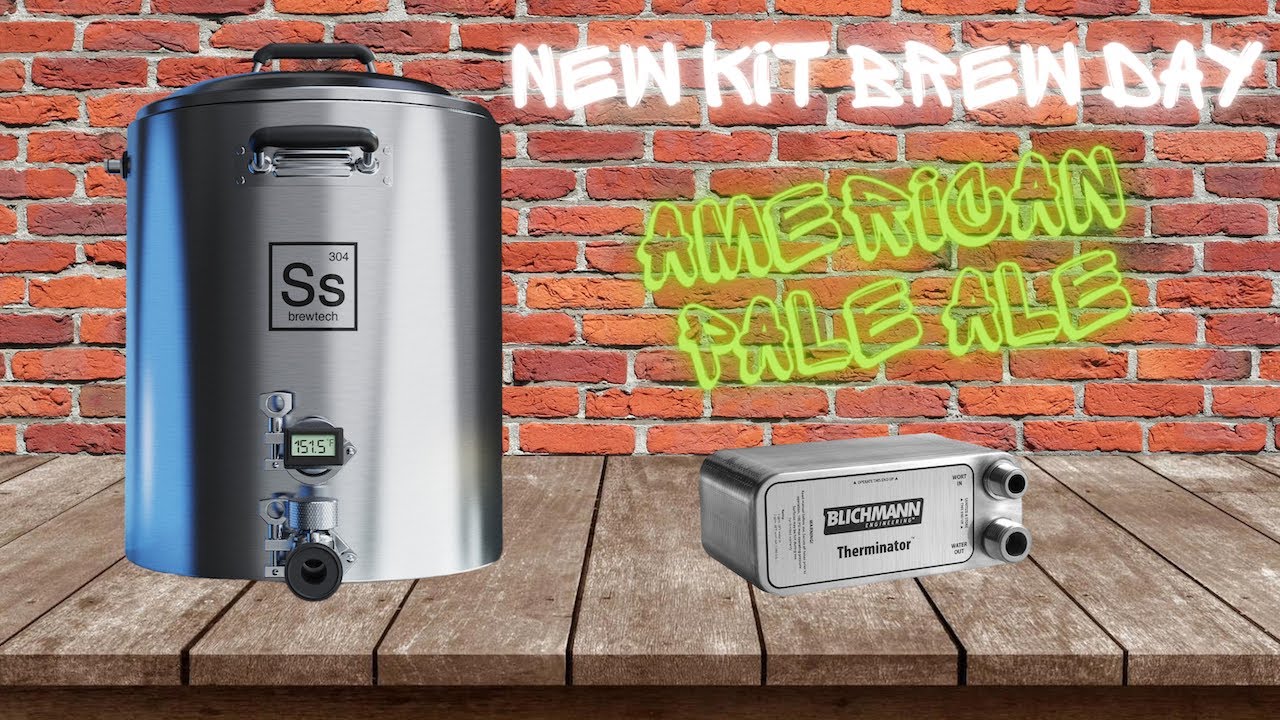 New Kit Brew Day | Ss Brewtech Mash Tun and Blichmann Therminator