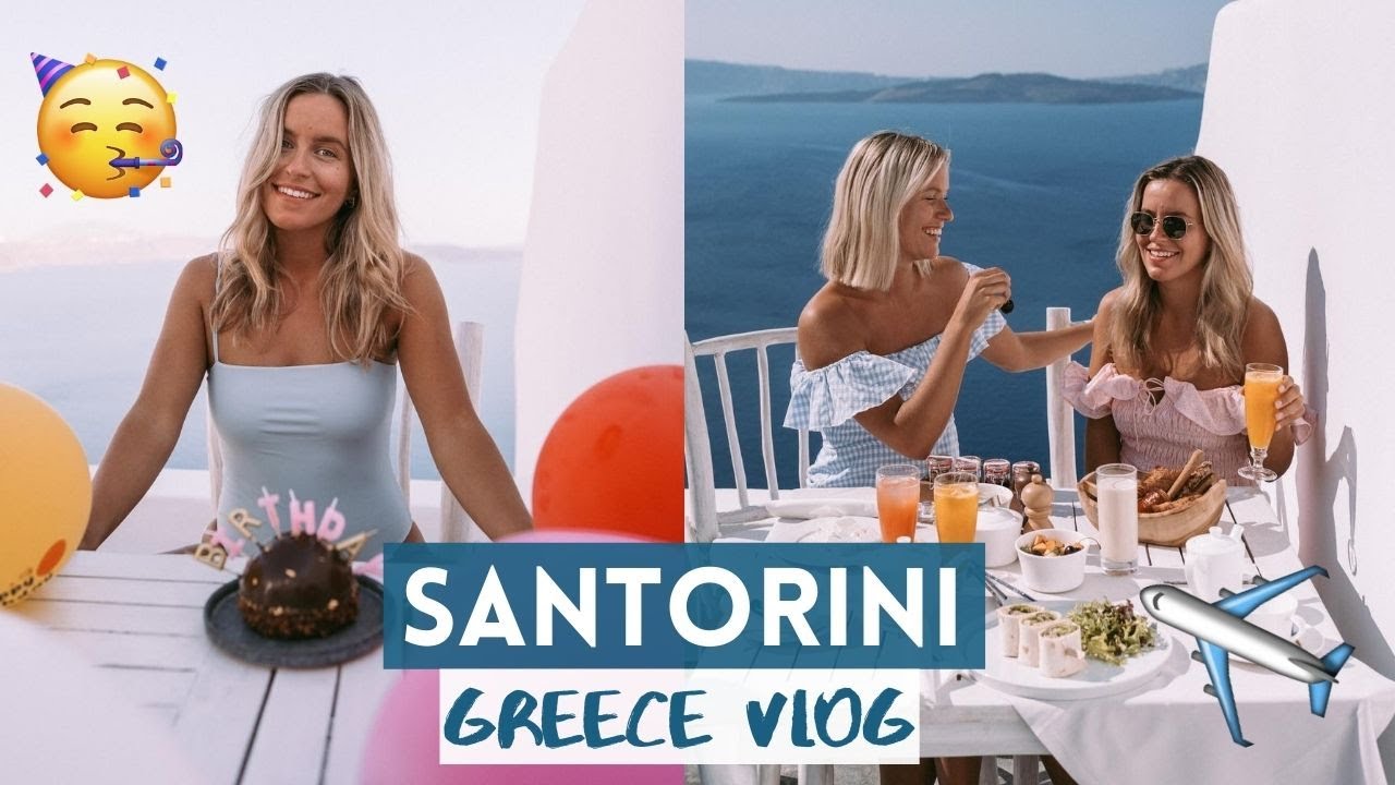 BIRTHDAY CELEBRATIONS IN SANTORINI, GREECE 2020 | VLOG (44)
