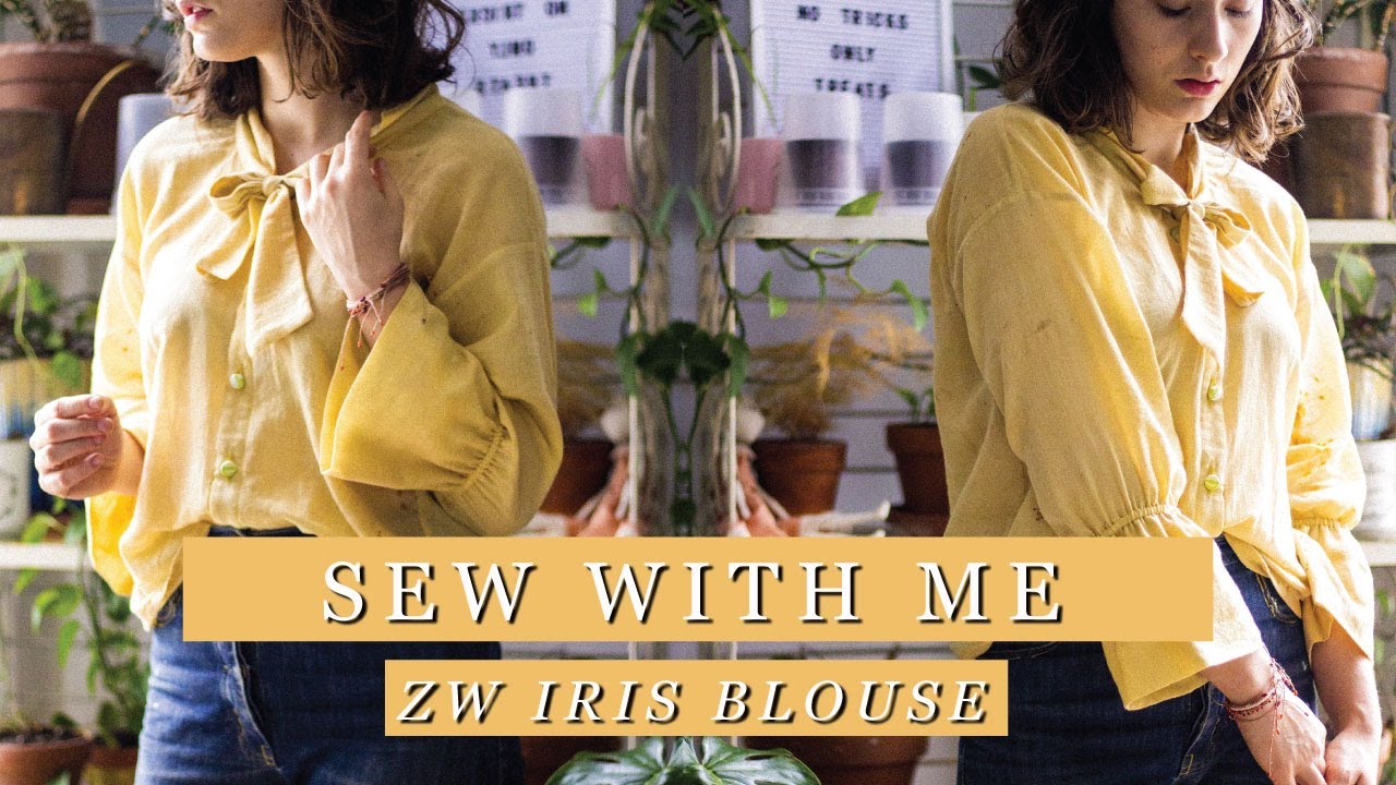 Sew With Me | Zero Waste Iris Blouse