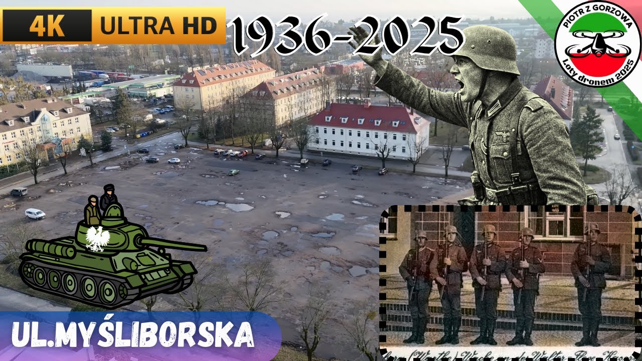 Gorzów Wlkp. ul  Myśliborska była  JEDNOSTKA WOJSKOWA