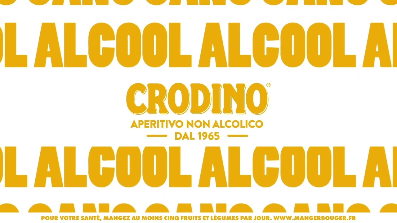 Crodino - Le goût du Spritz, sans alcool